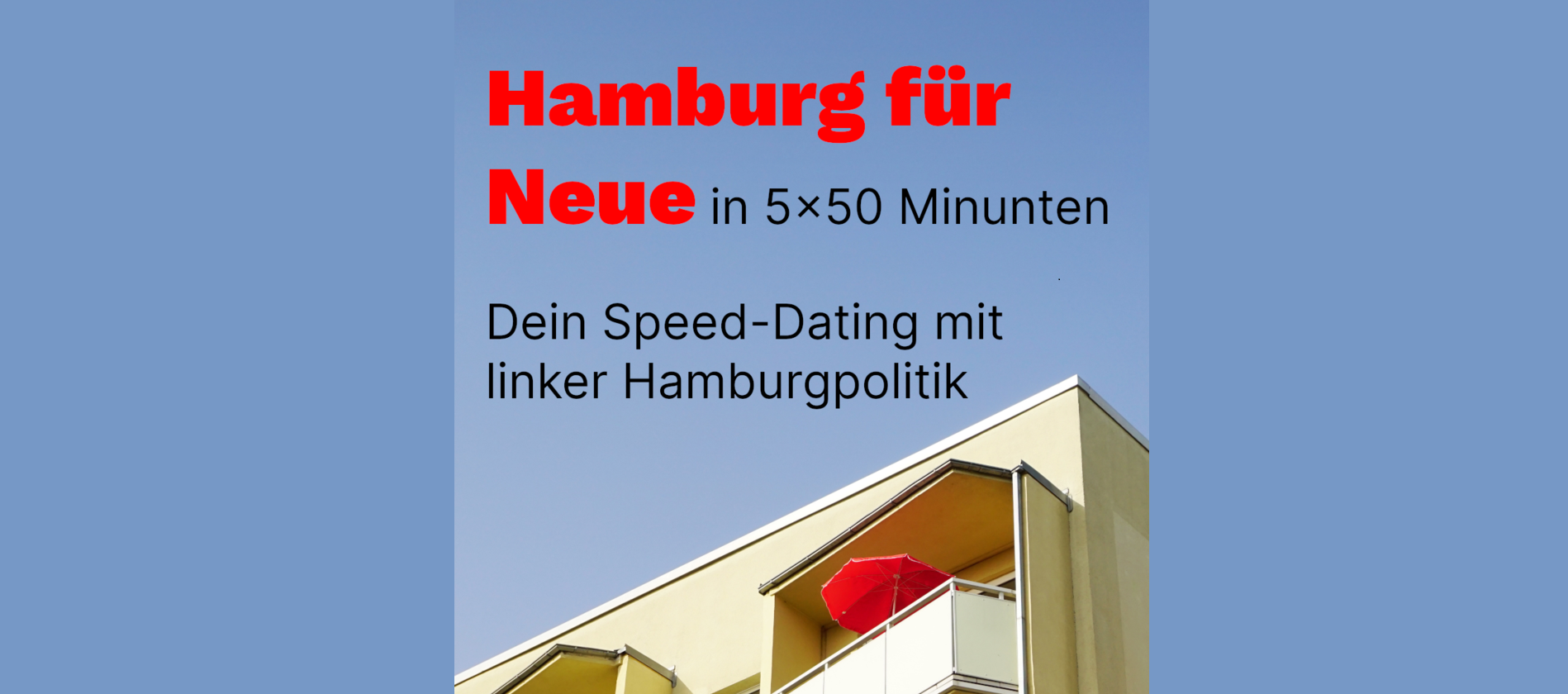 Speed-Dating, Hamburg für Neue
