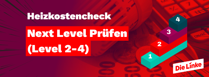 Heizkostencheck – Next Level Prüfen (Level 2-4)
