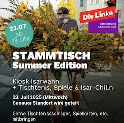 Stammtisch - Summer Edition