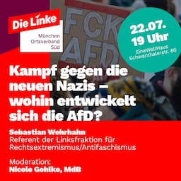 Kampf gegen die neuen Nazis - wohin entwickelt sich die AfD?